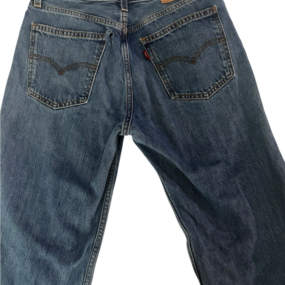 Levi’s Low Pro Straight Jeans Size 27 Medium Wash Low Rise Water<Less - Picture 6 of 9